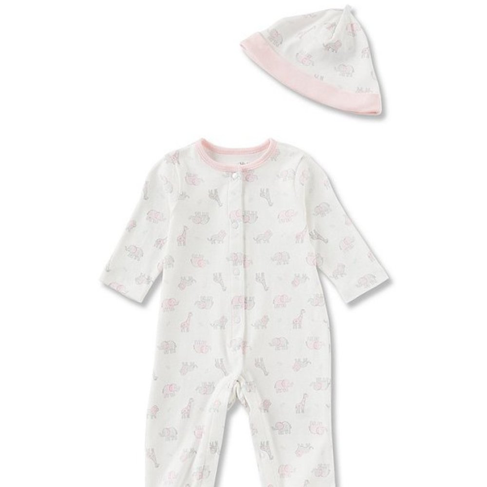 Little Me Giraffe & Elephant Footie